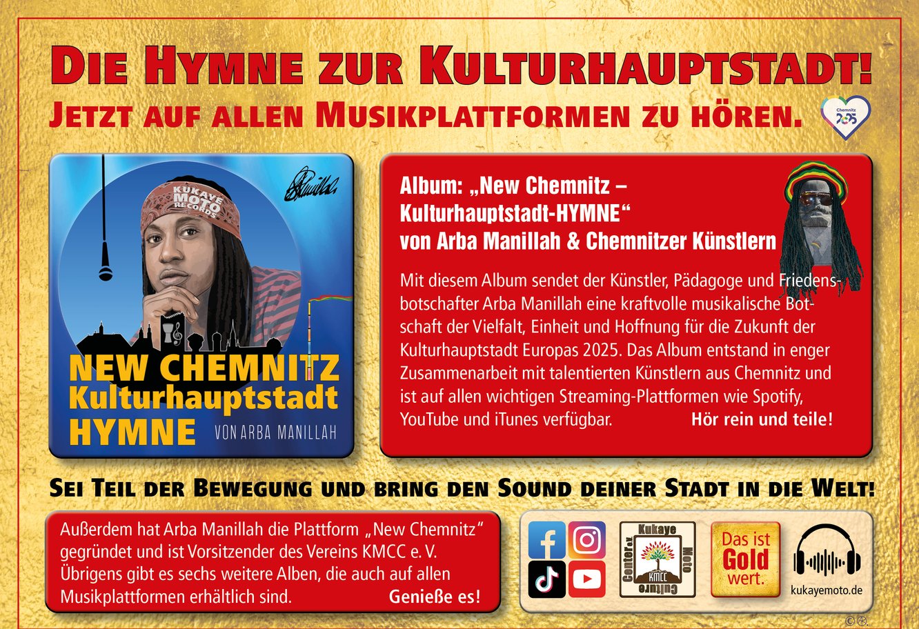 Ensemble von New Chemnitz auf der Bühne